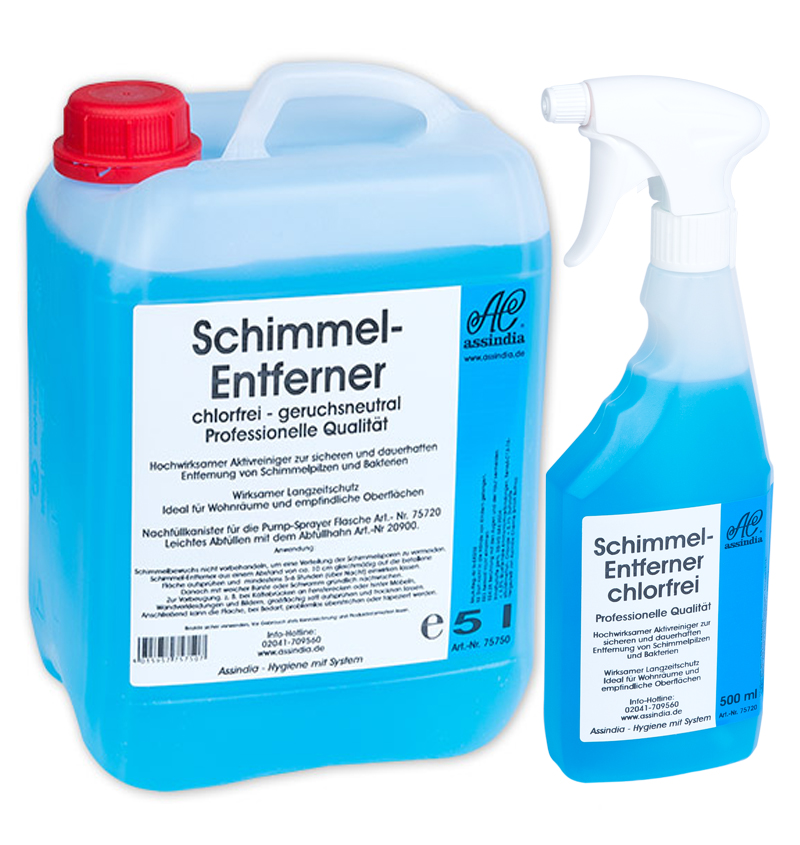 Mold remover chlorine free